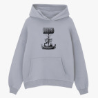 Толстовка худи оверсайз