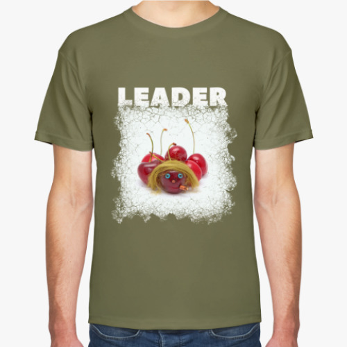 Футболка с принтом Лидер