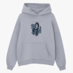 Толстовка худи оверсайз