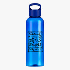 Прозрачная спортивная бутылка