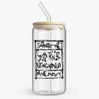 Банка с бамбуковой крышкой