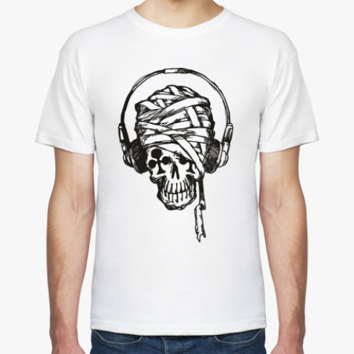 Футболка с принтом Череп креста