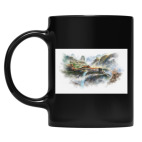 Кружка цветная UV-DTF