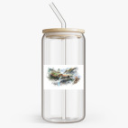 Банка с бамбуковой крышкой