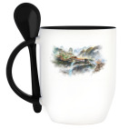 Кружка с ложкой