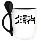 Кружка с ложкой