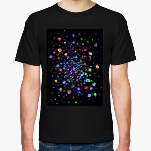 Футболка с принтом конфетная ночь