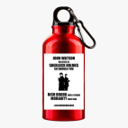 Металлическая бутылка 400 мл UV-DTF