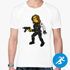 Мужская спортивная футболка