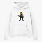 Толстовка худи оверсайз