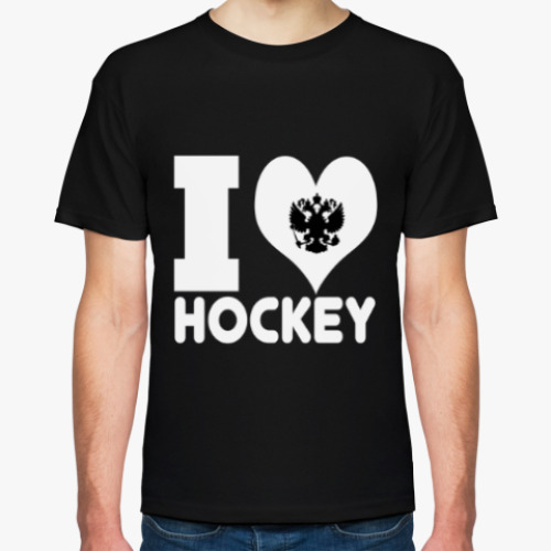 Футболка с принтом История Российского хоккея