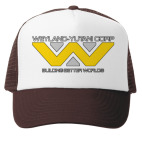 Кепка Trucker (коричневая) 'Weyland-Yutani Corp'