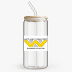 Банка с бамбуковой крышкой