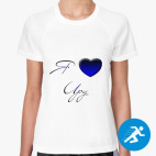 Женская спортивная футболка