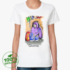 Женская футболка органик