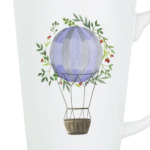 Воздушный шар в цветах