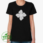 Женская футболка органик