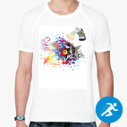 Мужская спортивная футболка