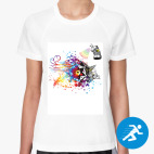 Женская спортивная футболка