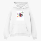 Толстовка худи оверсайз