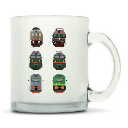 Кружка матовая с принтом Электротяга