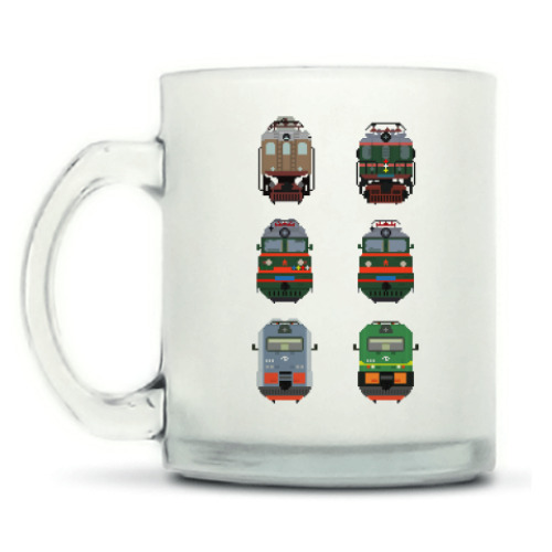 Кружка матовая с принтом Электротяга