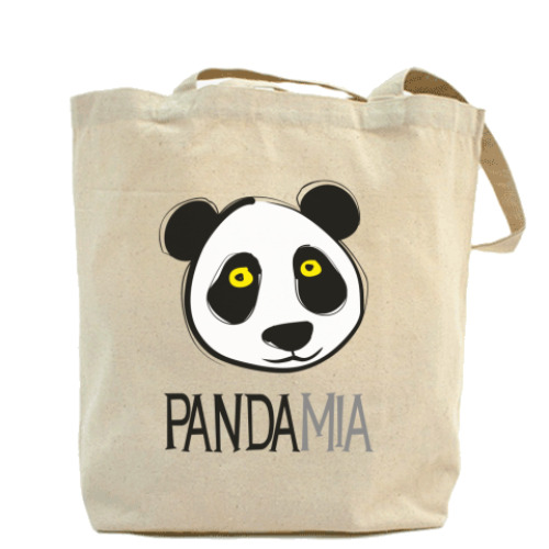Сумка шоппер 'Панда'
