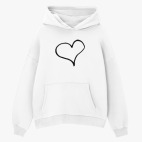 Толстовка худи оверсайз