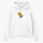 Толстовка худи оверсайз