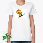 Женская футболка органик