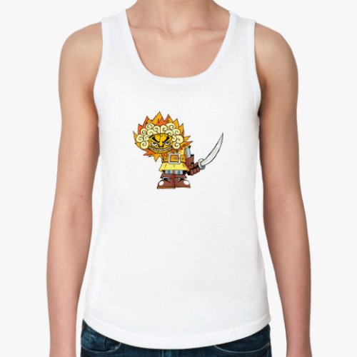 Женская майка с принтом Тыква