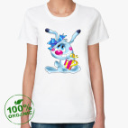 Женская футболка органик