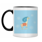 Кружка двухцветная