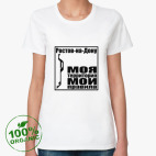 Женская футболка органик