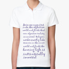 Женская рубашка поло