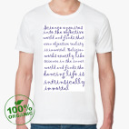 Мужская футболка органик