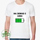 Мужская футболка органик