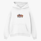 Толстовка худи оверсайз