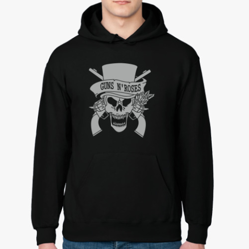 Толстовка худи с принтом Guns N’ Roses