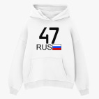 Толстовка худи оверсайз