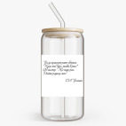 Банка с бамбуковой крышкой