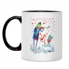 Кружка двухцветная