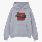 Толстовка худи оверсайз