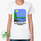 Женская футболка органик