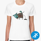 Женская спортивная футболка