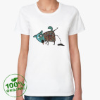 Женская футболка органик