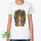 Женская футболка органик