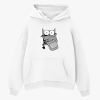 Толстовка худи оверсайз