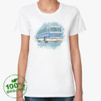 Женская футболка органик