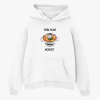 Толстовка худи оверсайз